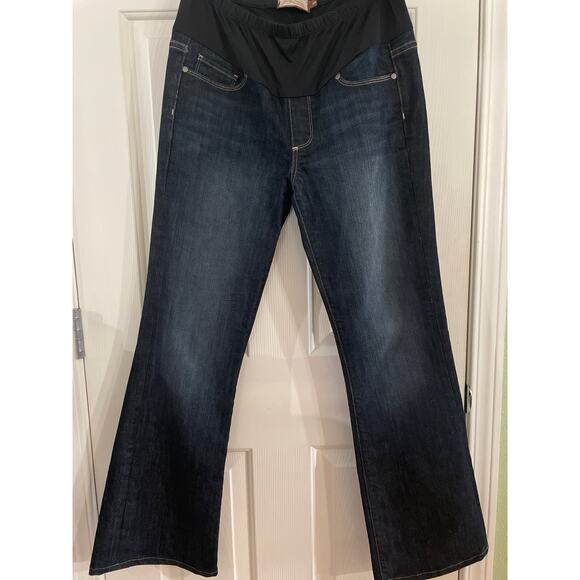 Paige - Maternity Denim - paige maternity dark wash jeans